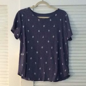 Old Navy Cactus Tee Size L